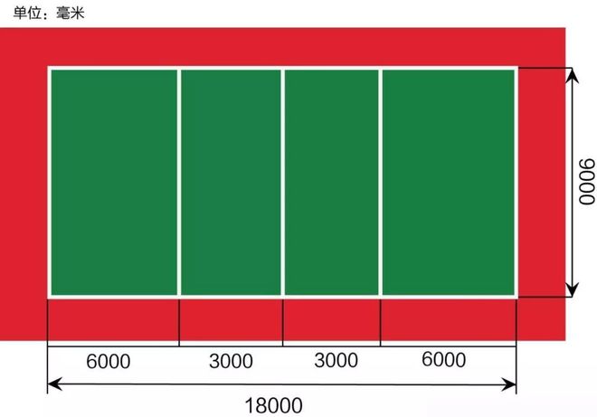 天博炫耀蓝体育：排球场的种类硅PU排球场硅PU排球场的特点和优势(图4)