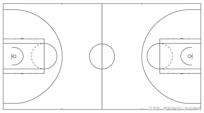 天博体育官方平台入口篮球场标准尺寸全解析：从设计到实际应用的完整指南(图3)