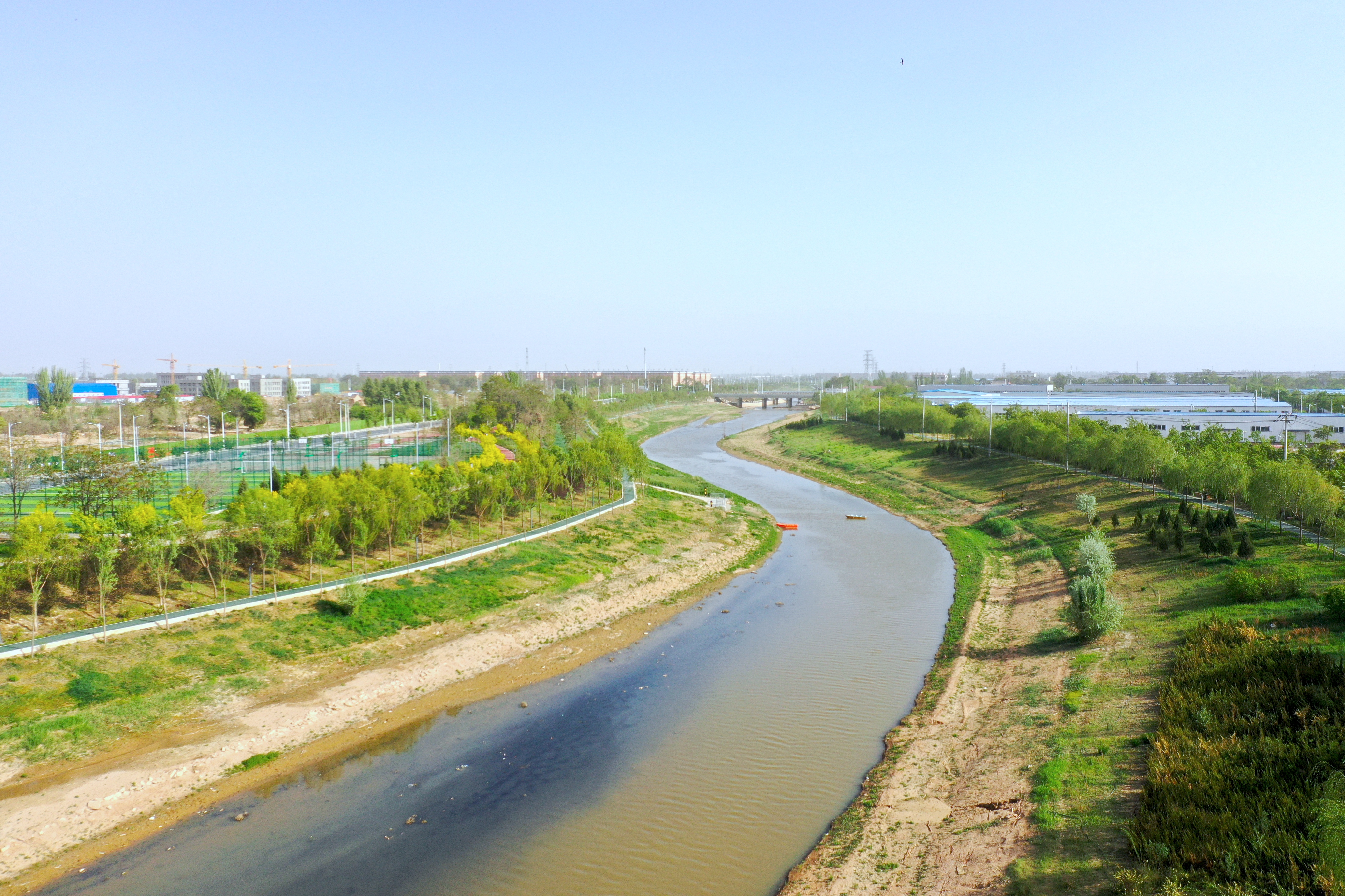 天博体育官方平台入口吴忠清水沟：污水变清流 汩汩润民心(图4)