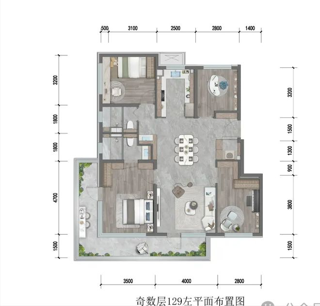 天博体育官方平台入口新盘推荐龙湖·观萃：400-800万购房者的不二之选！(图25)