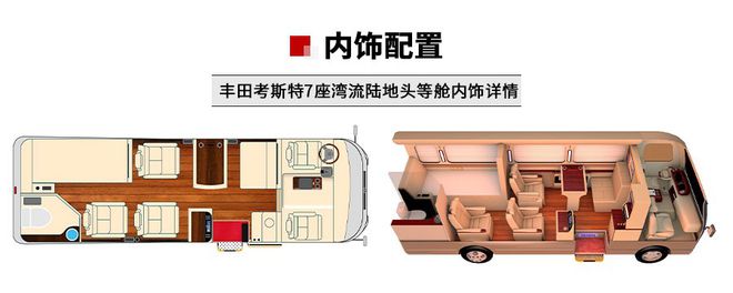 天博丰田考斯特简改木地板带洗手间最低多少钱(图3)