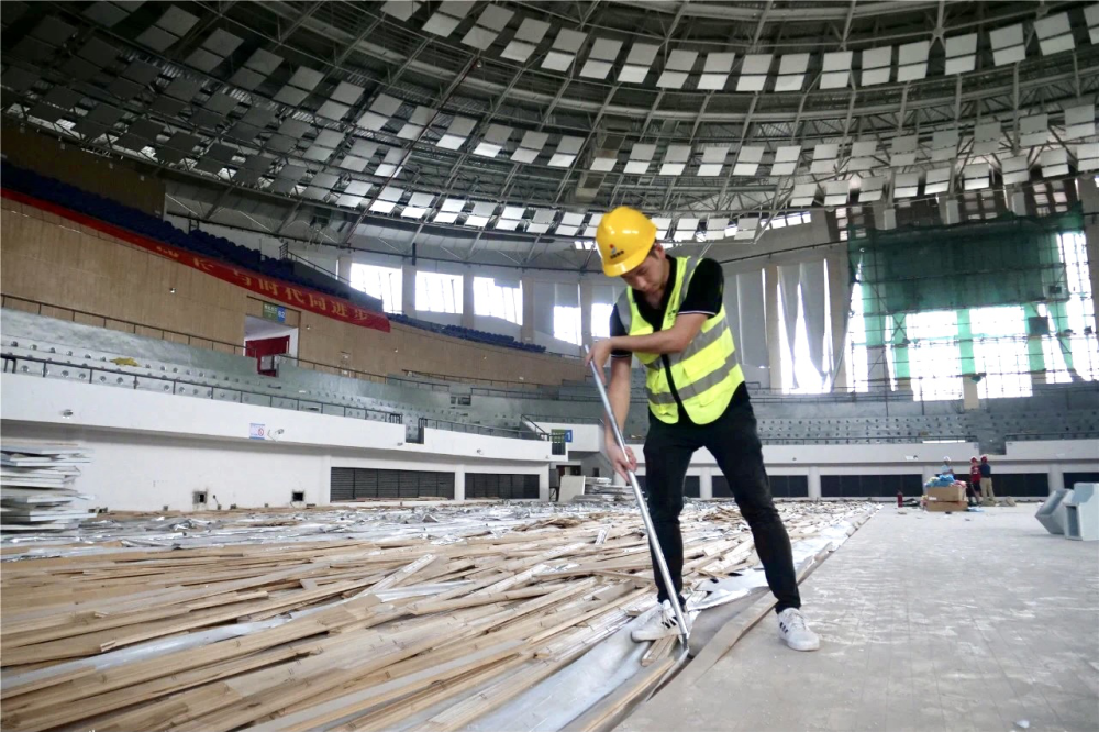 天博杭州亚运会一块地板的“奇幻漂流”(图1)